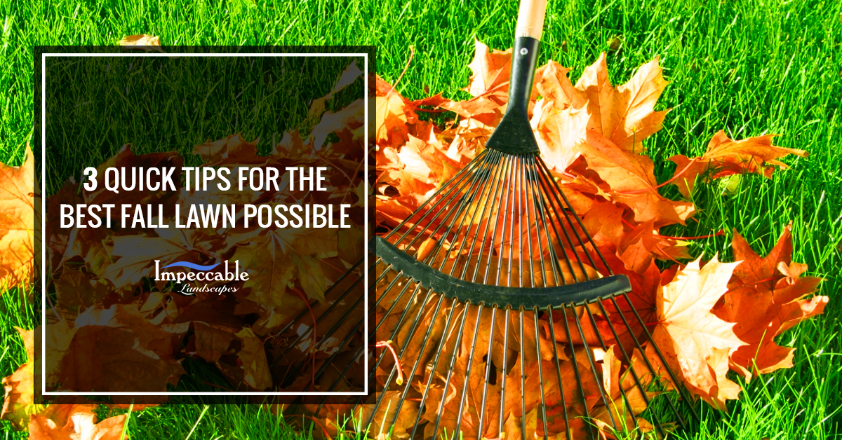raking leaves