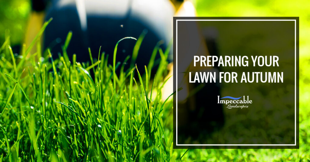 mowing lawn